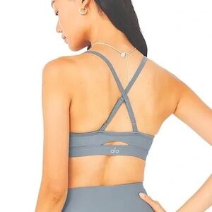 Alo Intrigue Bra in Steel Blue 🩵🩶